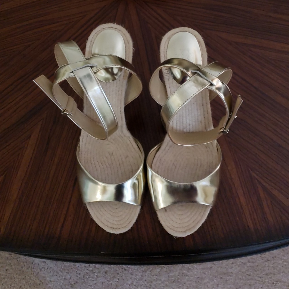 Gold Sandals